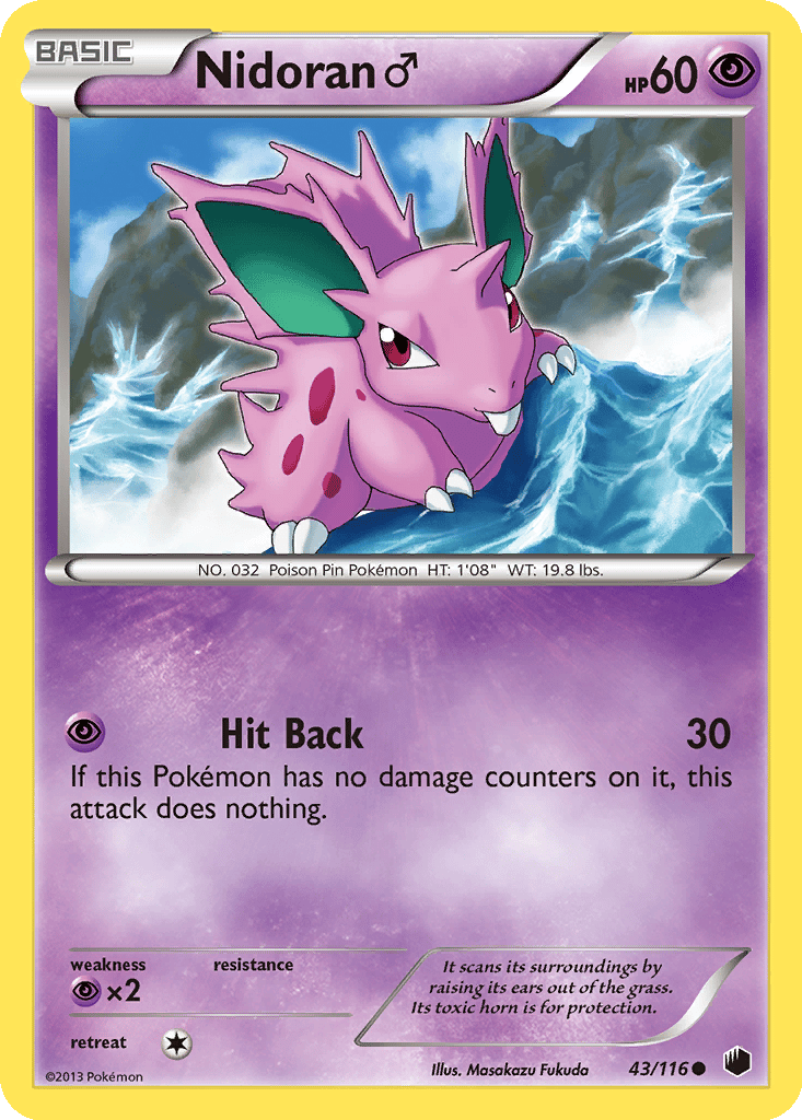 Nidoran ♂ card