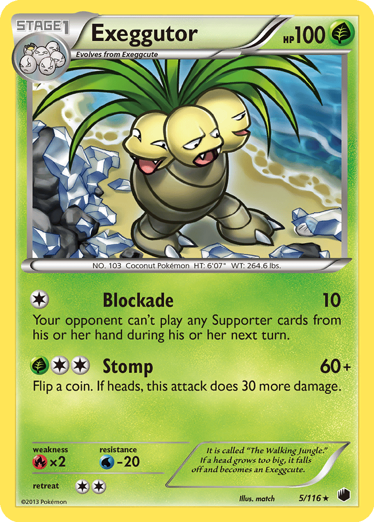 Exeggutor card