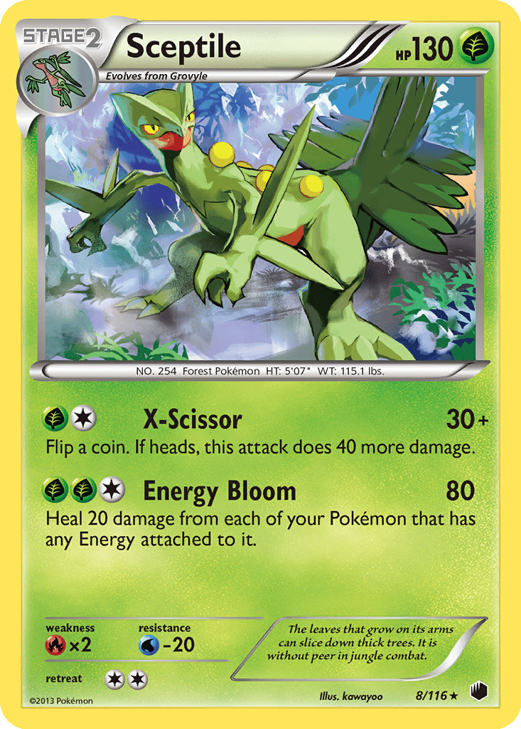 Sceptile card