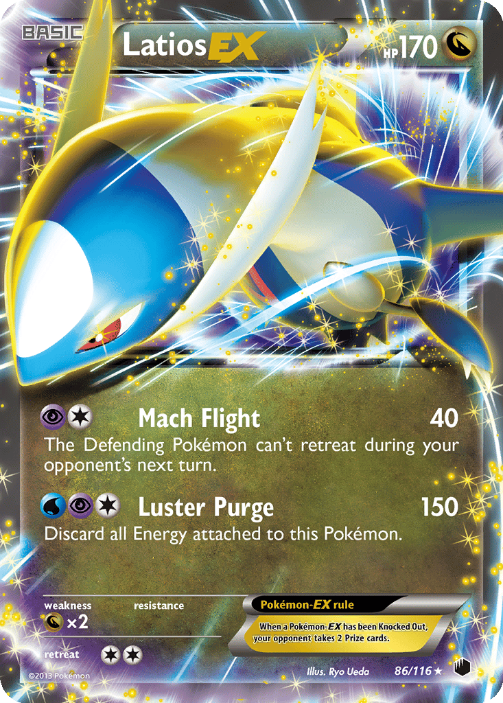Latios EX card