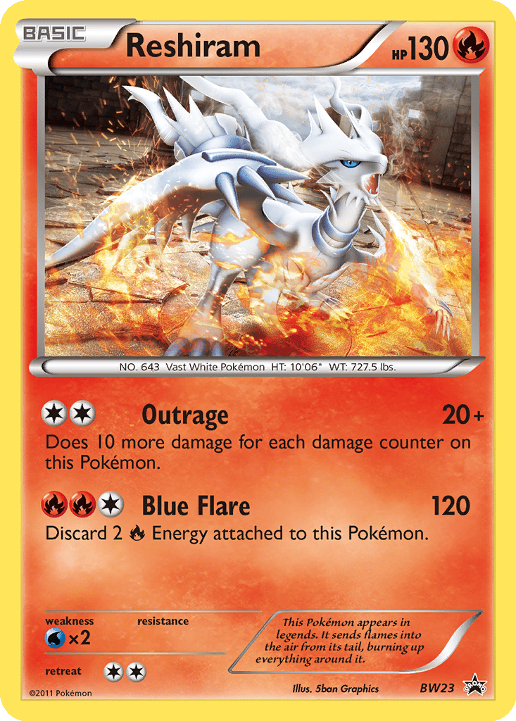 Reshiram card