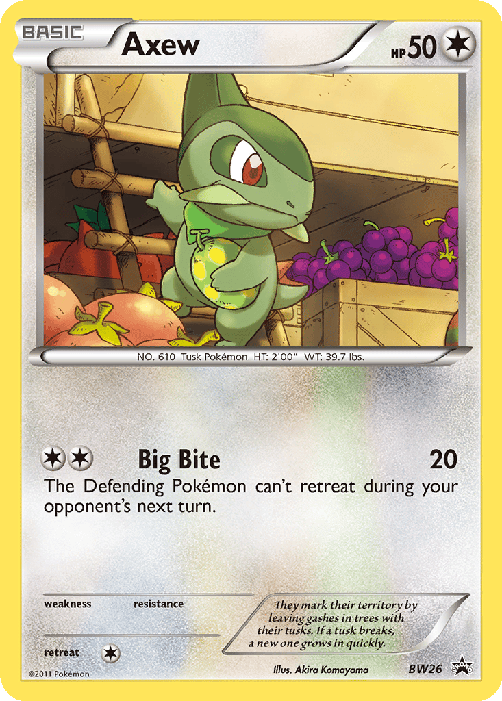 Axew card