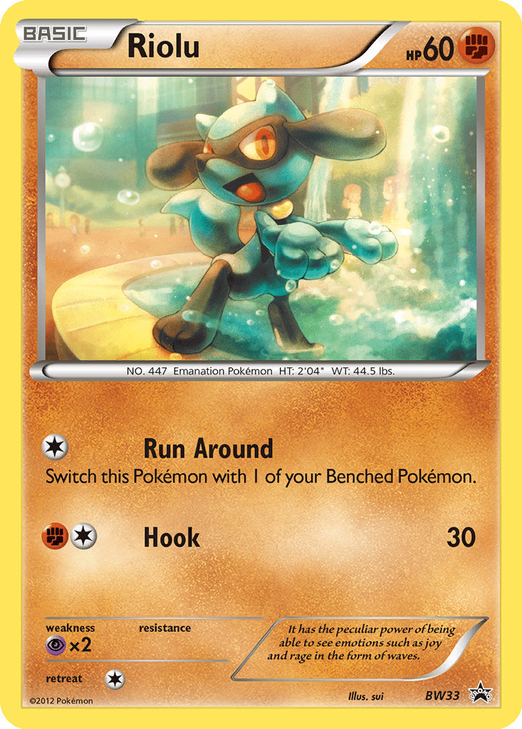 Riolu card