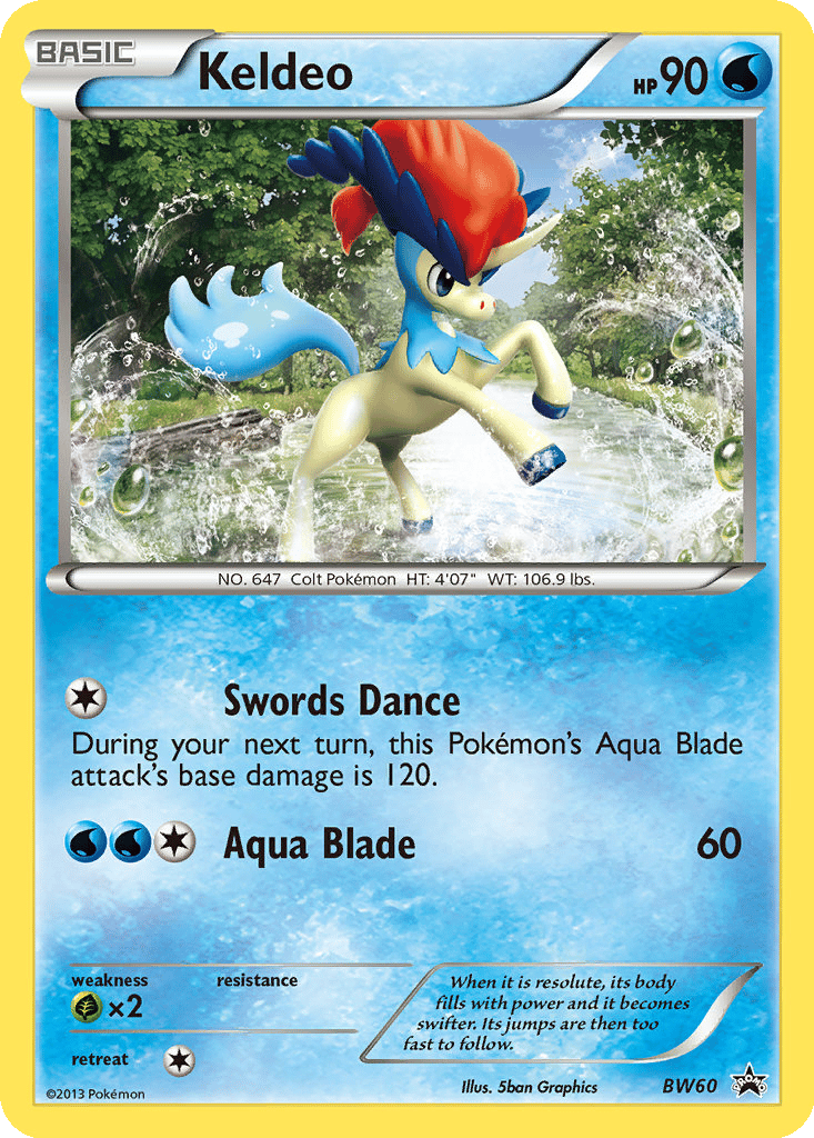 Keldeo card