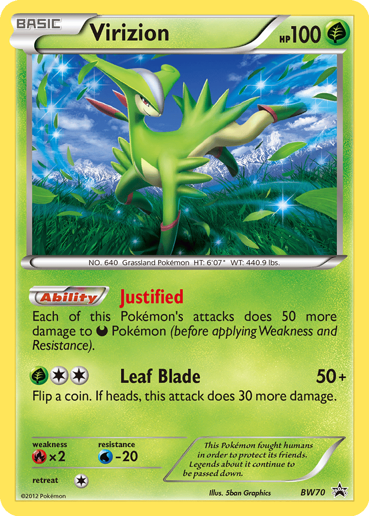 Virizion card