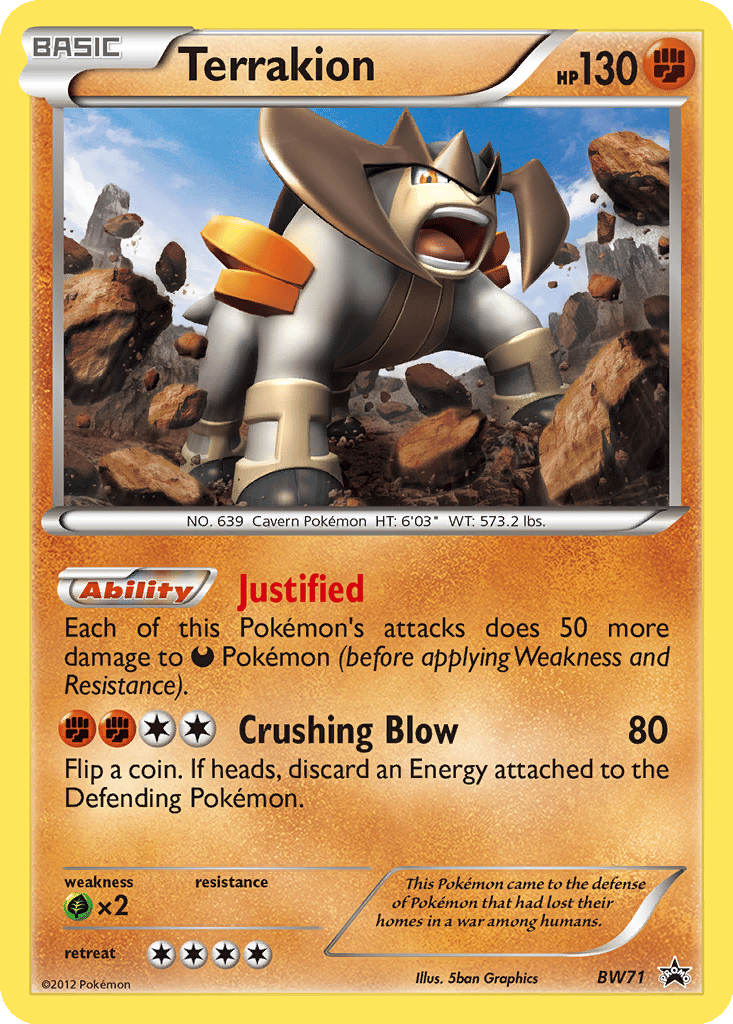 Terrakion card