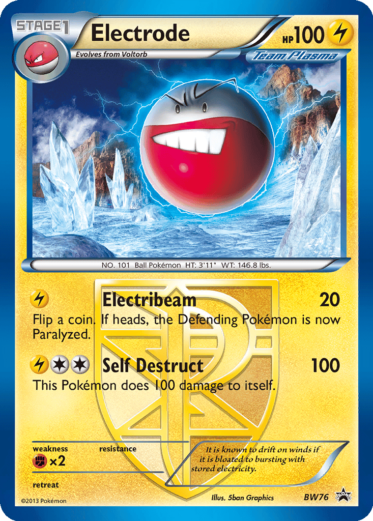 Electrode card