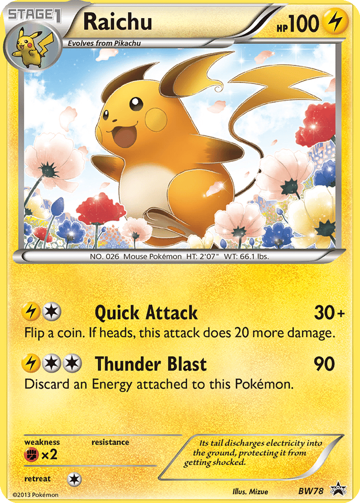 Raichu card