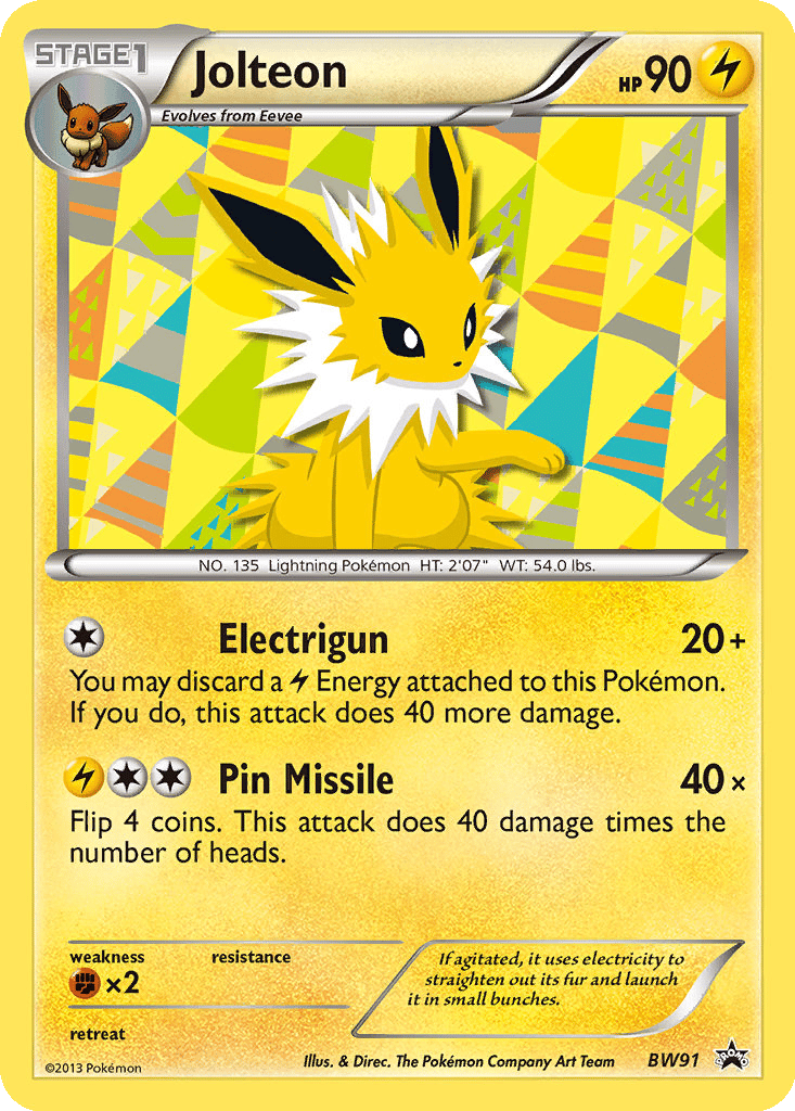 Jolteon card