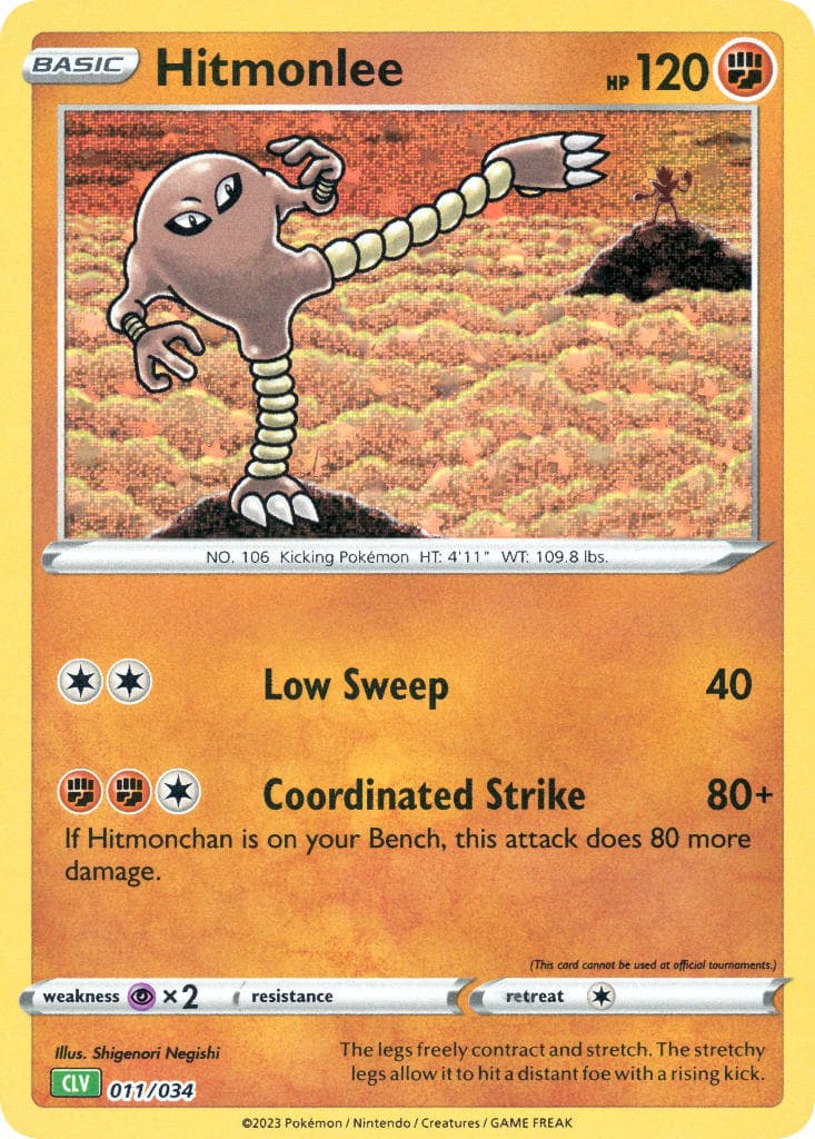 Hitmonlee card