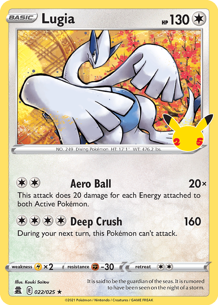 Lugia card