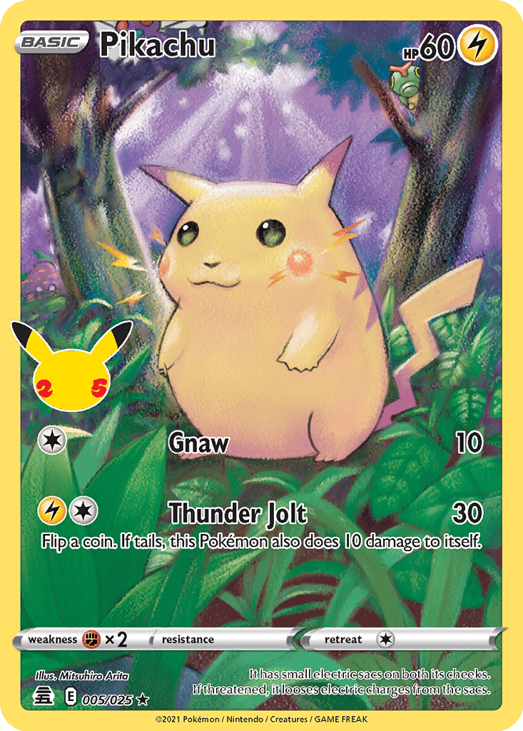 Pikachu card