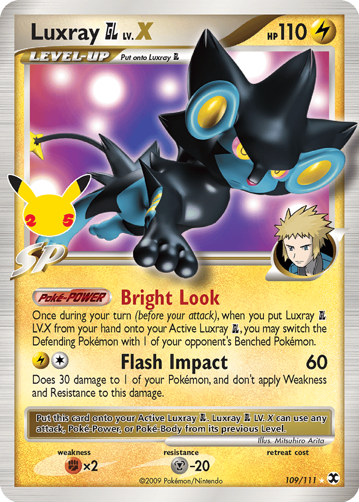 Luxray GL LV.X card