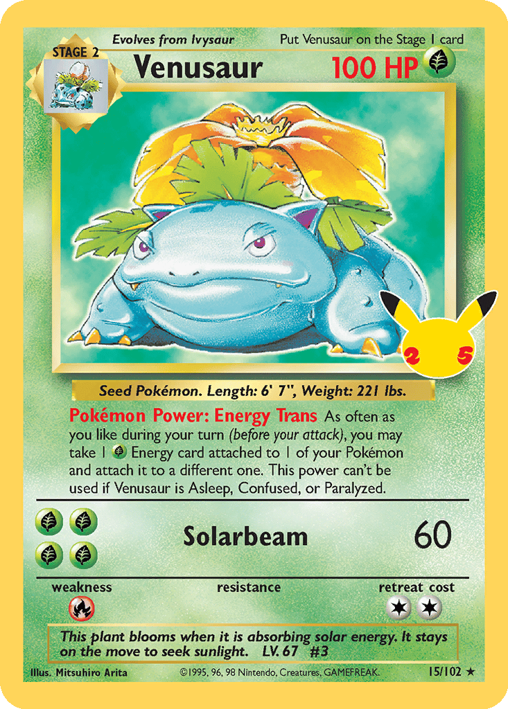 Venusaur card