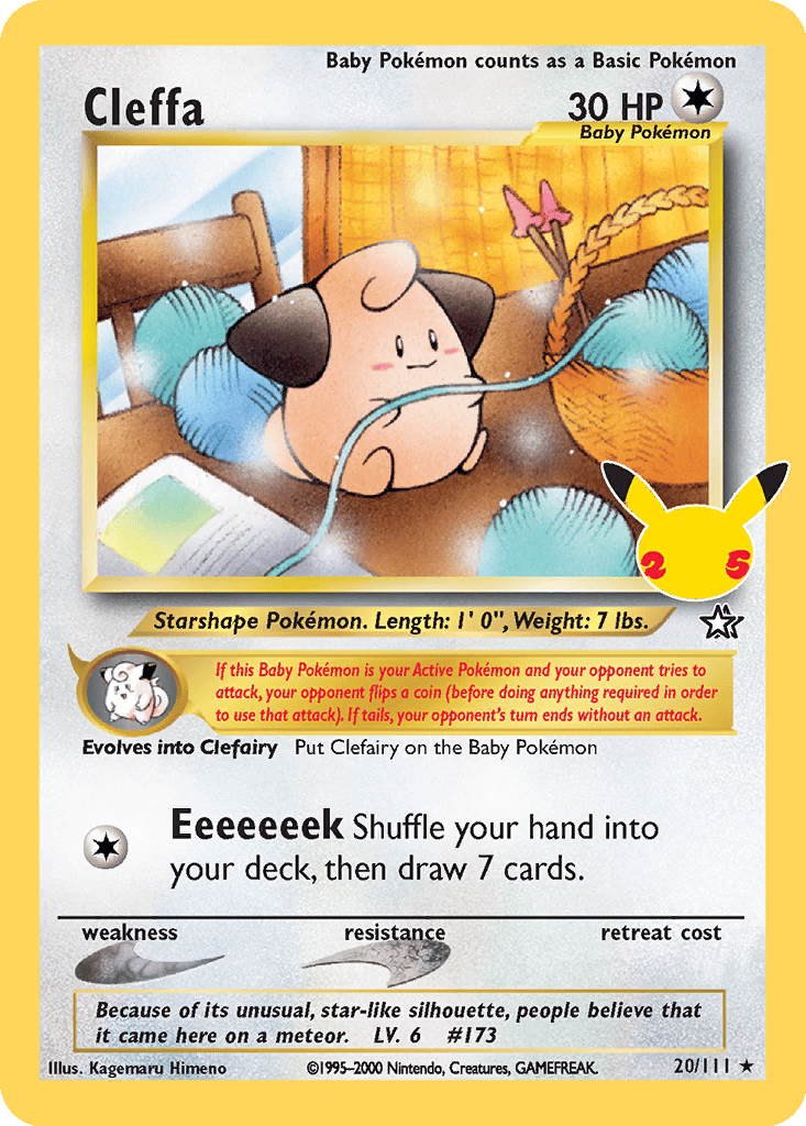 Cleffa card