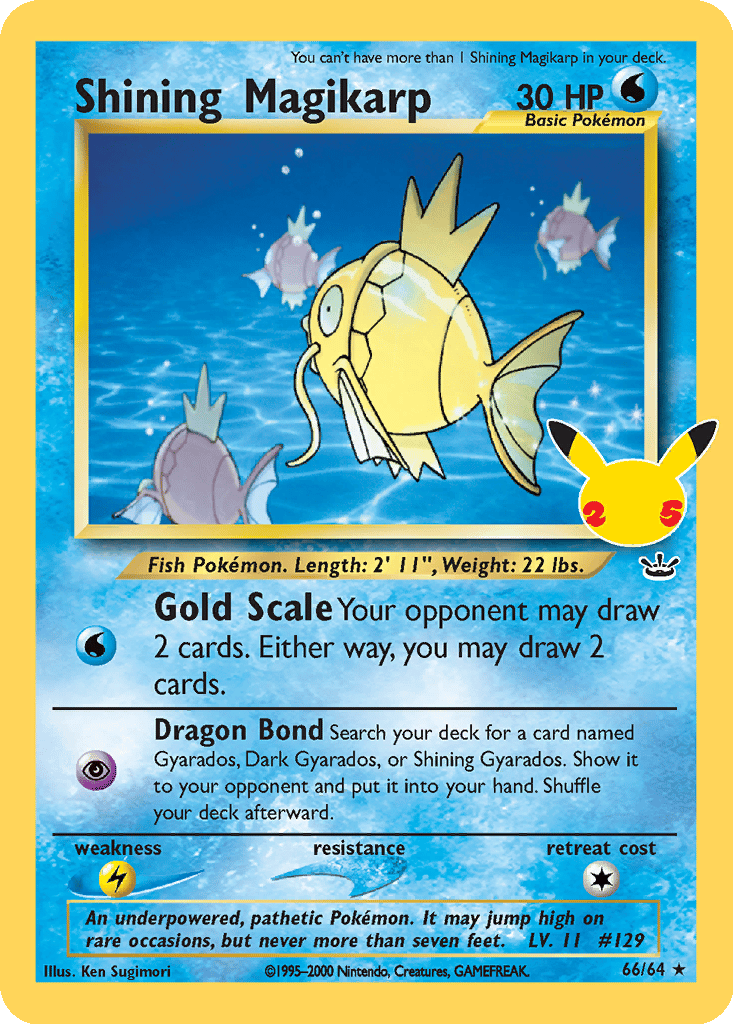 Shining Magikarp card