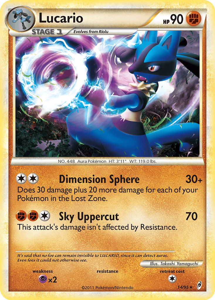 Lucario card
