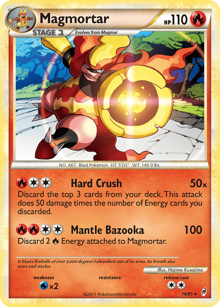 Magmortar card