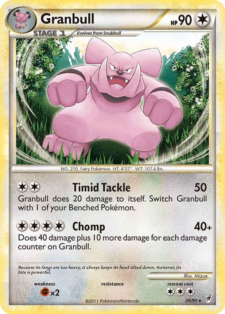 Granbull card