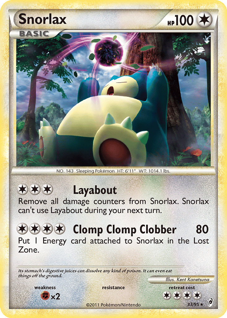 Snorlax card