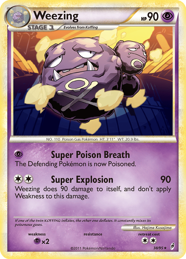 Weezing card