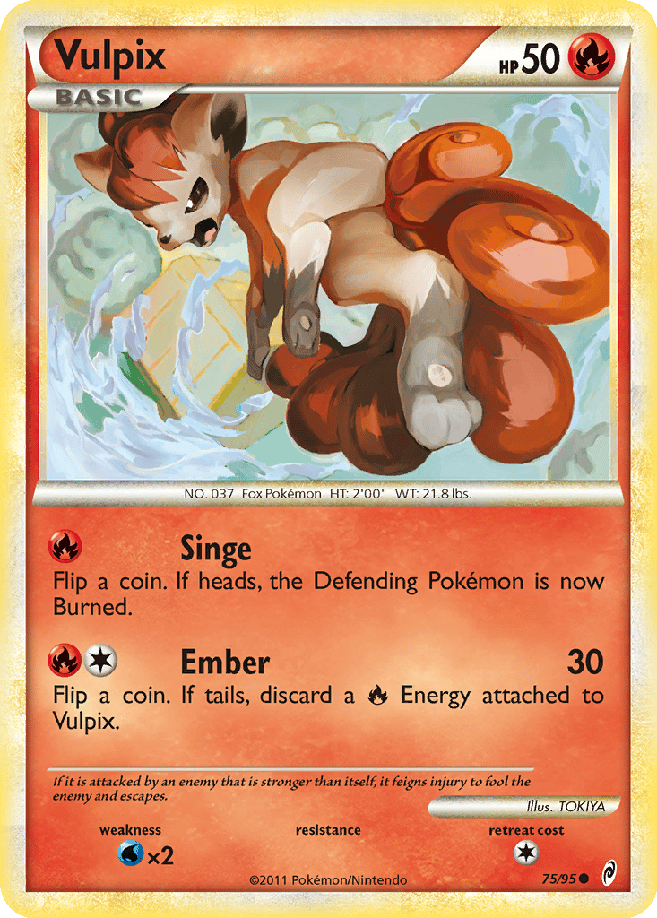 Vulpix card