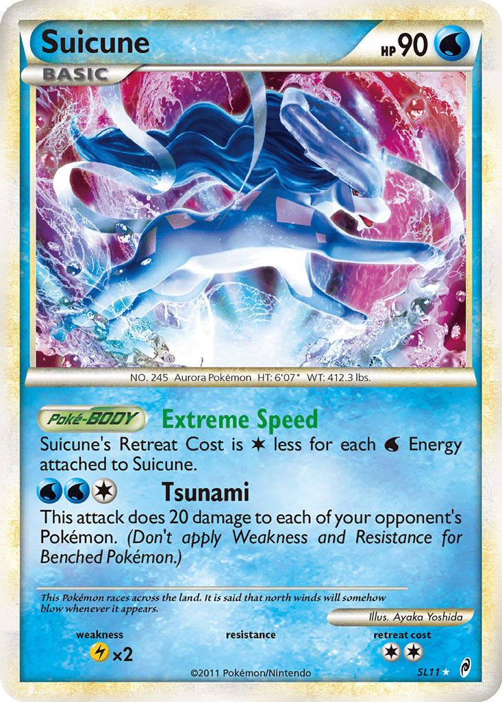 Suicune card