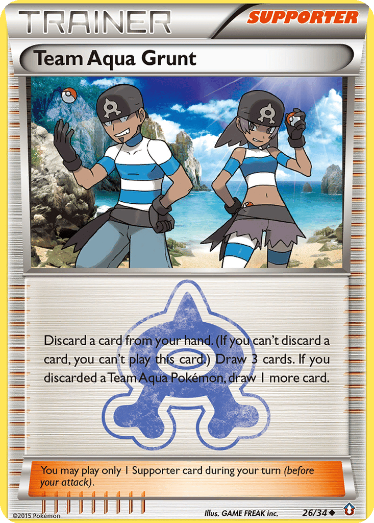 Team Aqua Grunt card