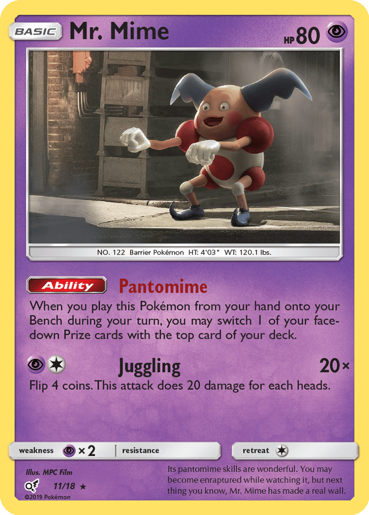 Mr. Mime card