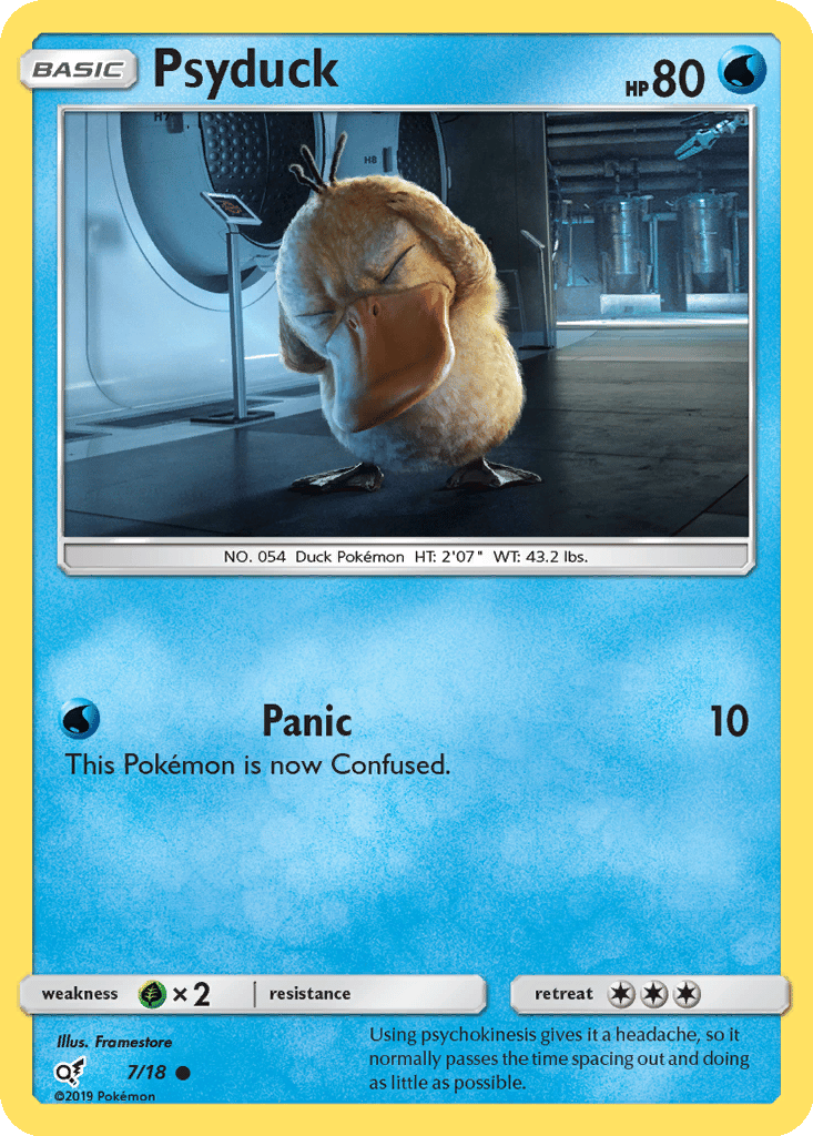 Psyduck card