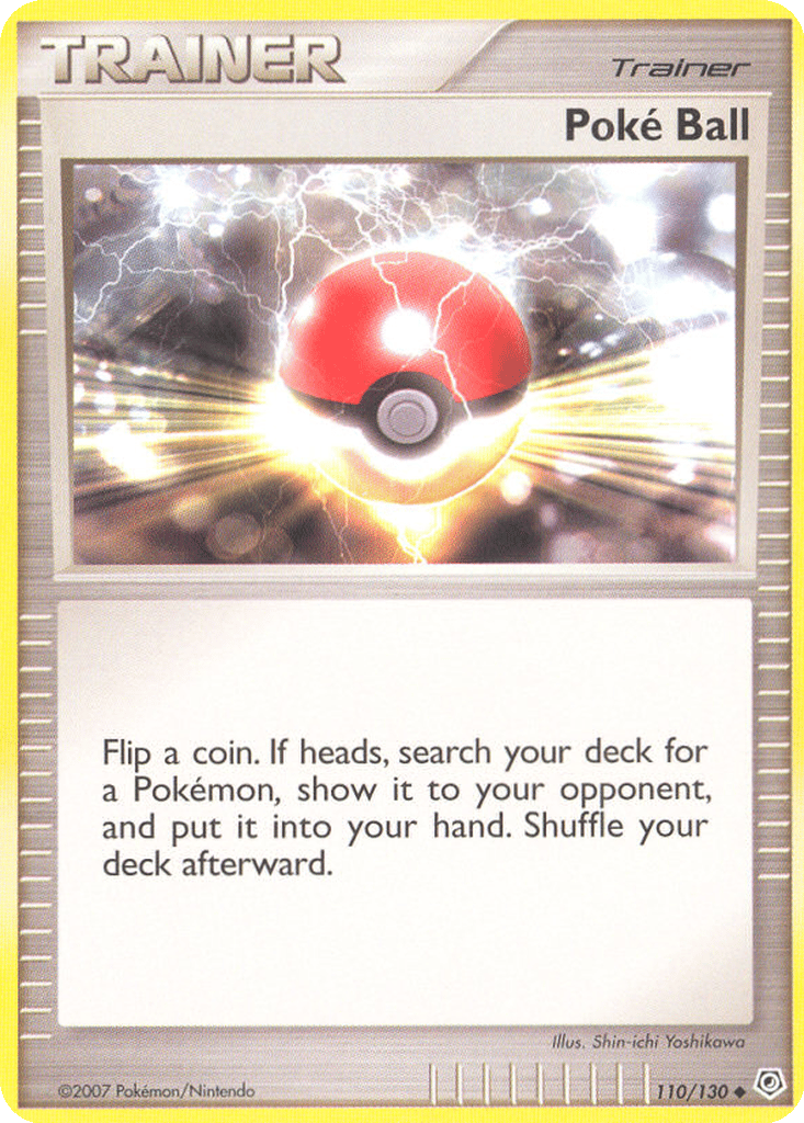 Poké Ball card