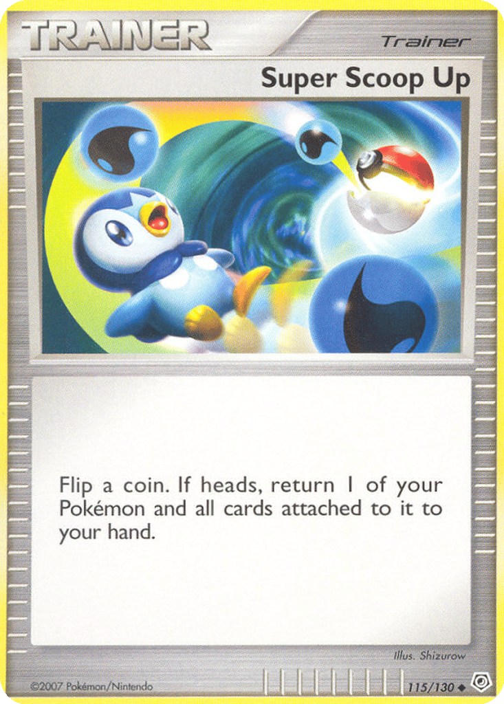Super Scoop Up card