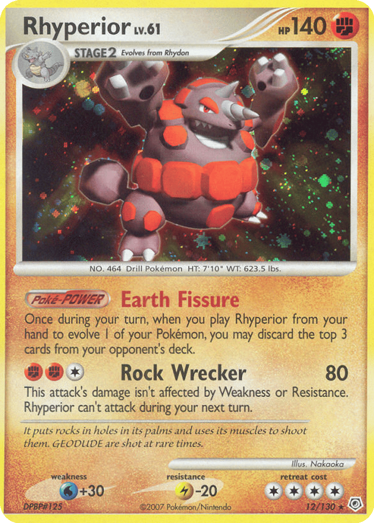 Rhyperior card
