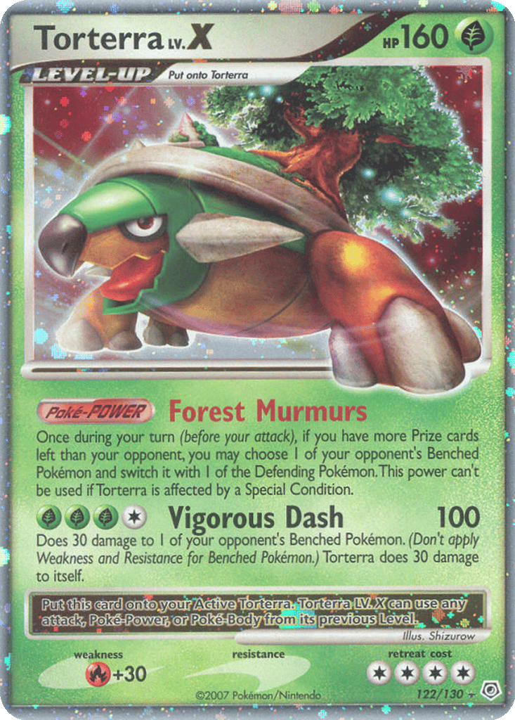 Torterra LV.X card
