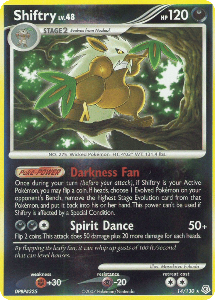 Shiftry card