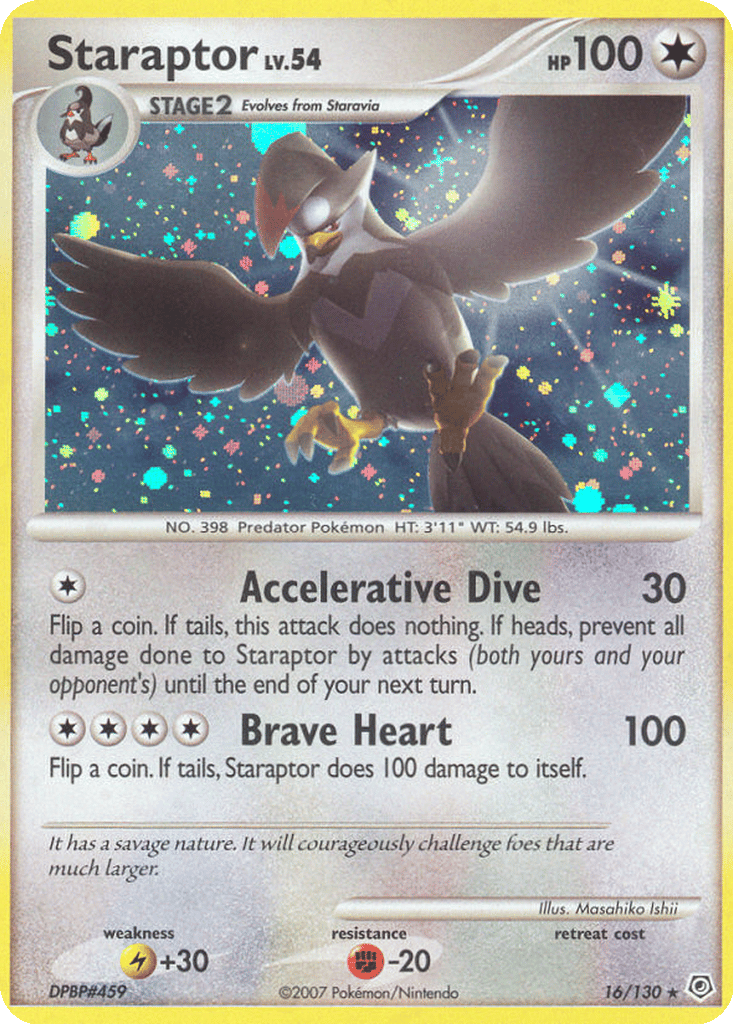 Staraptor card