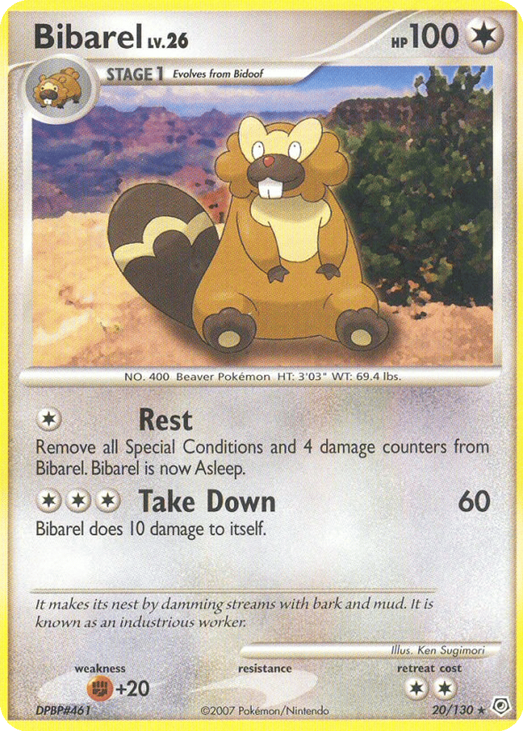 Bibarel card