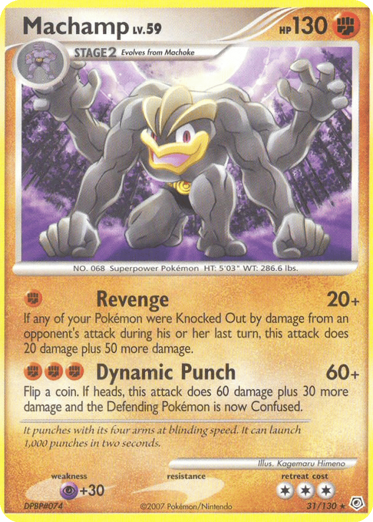 Machamp card