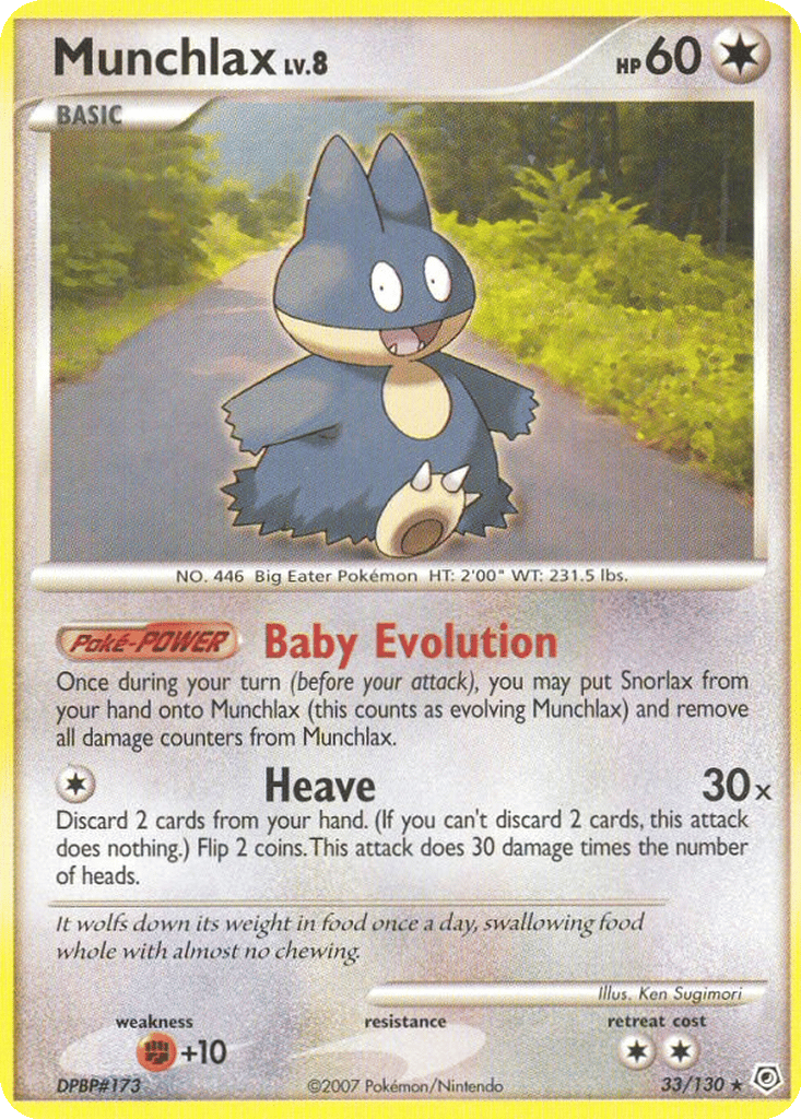 Munchlax card