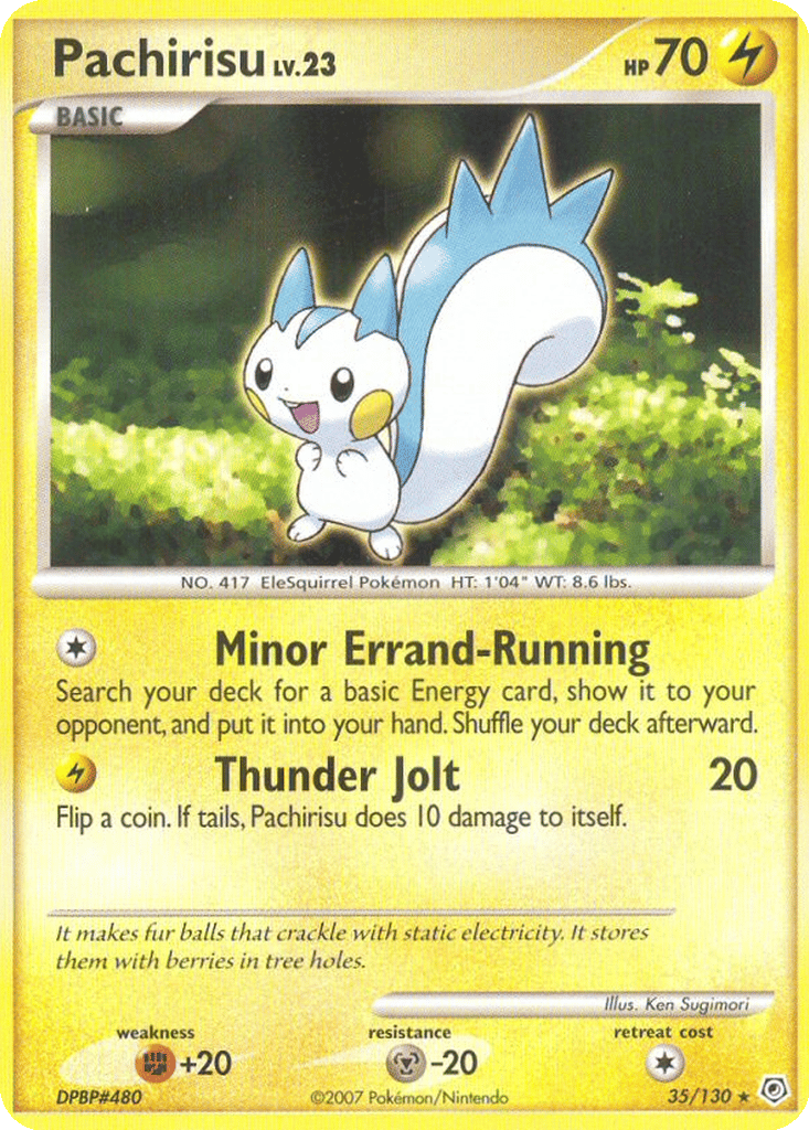 Pachirisu card