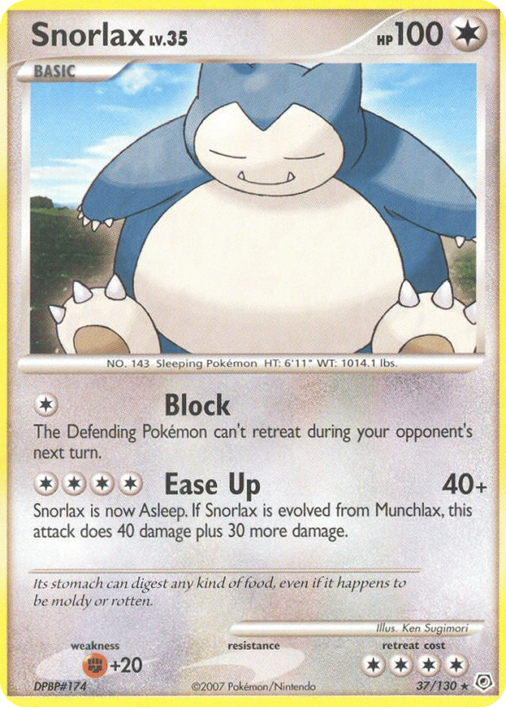 Snorlax card