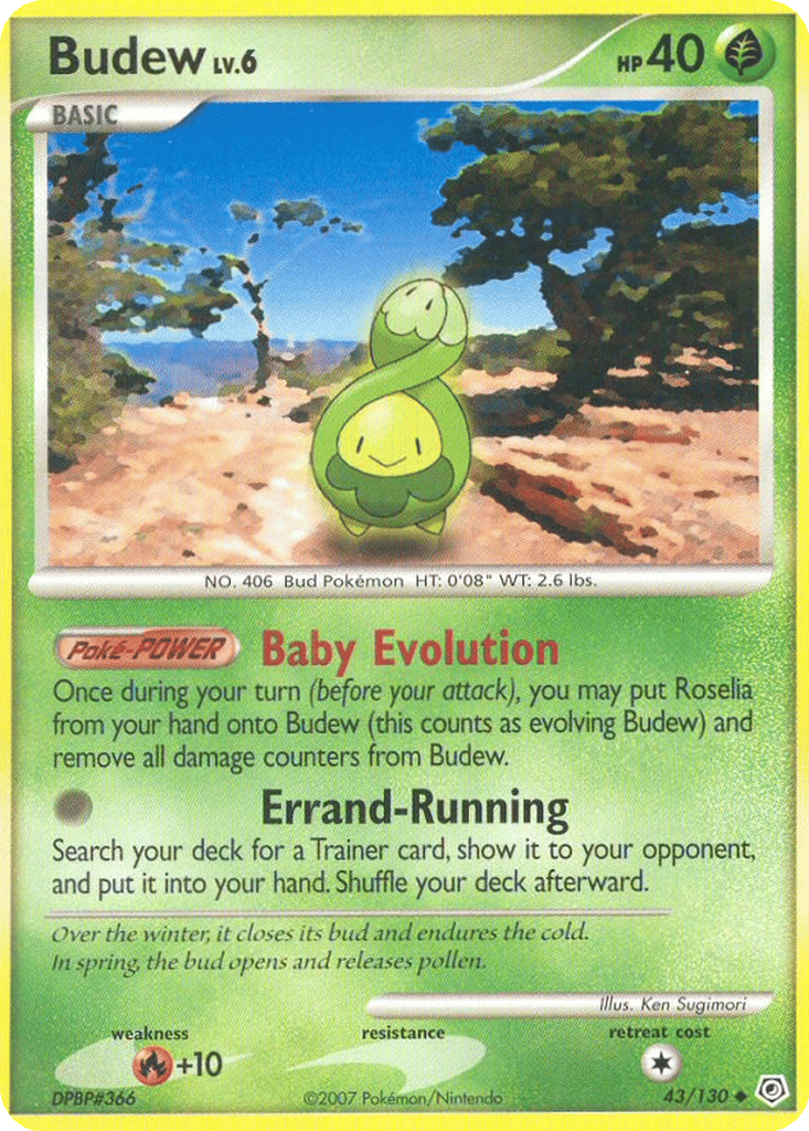Budew card