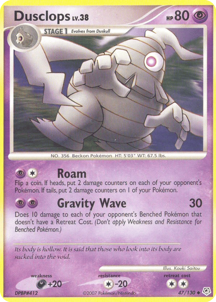 Dusclops card
