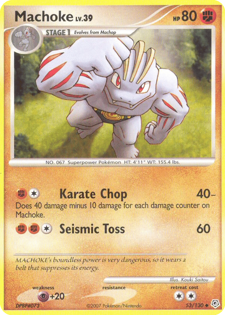 Machoke card