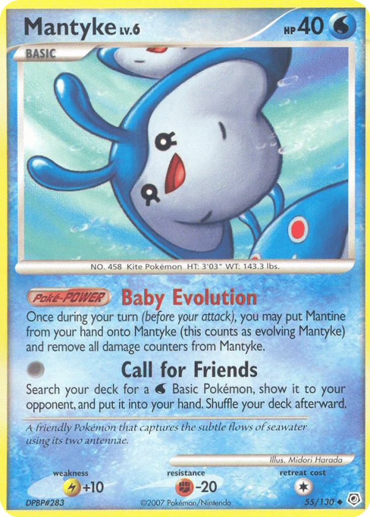 Mantyke card