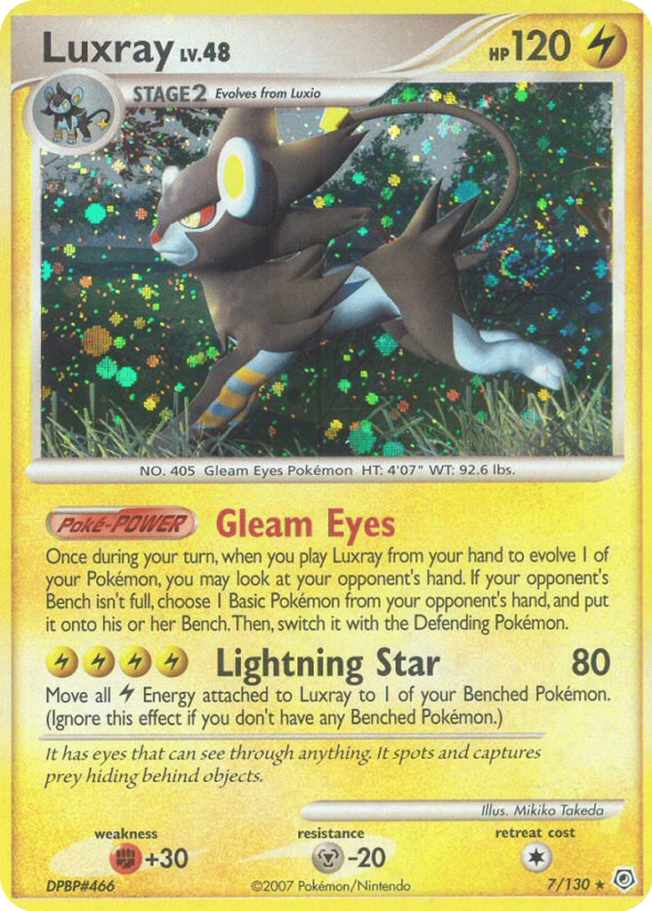Luxray card