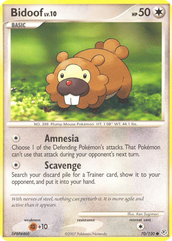 Bidoof card