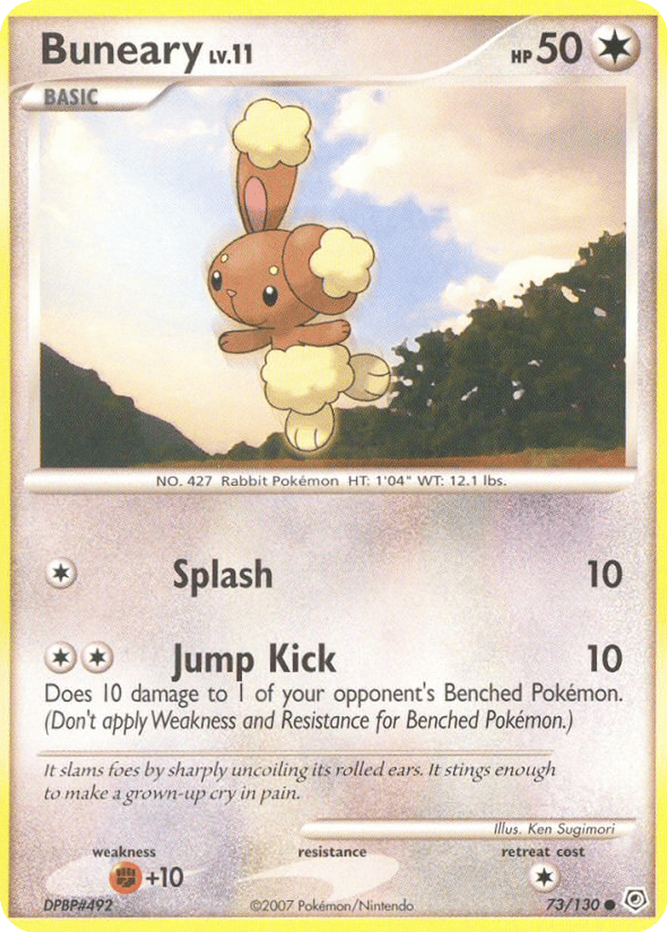Buneary card