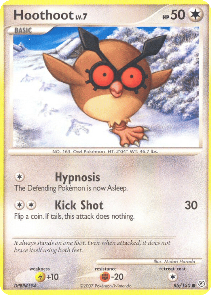 Hoothoot card