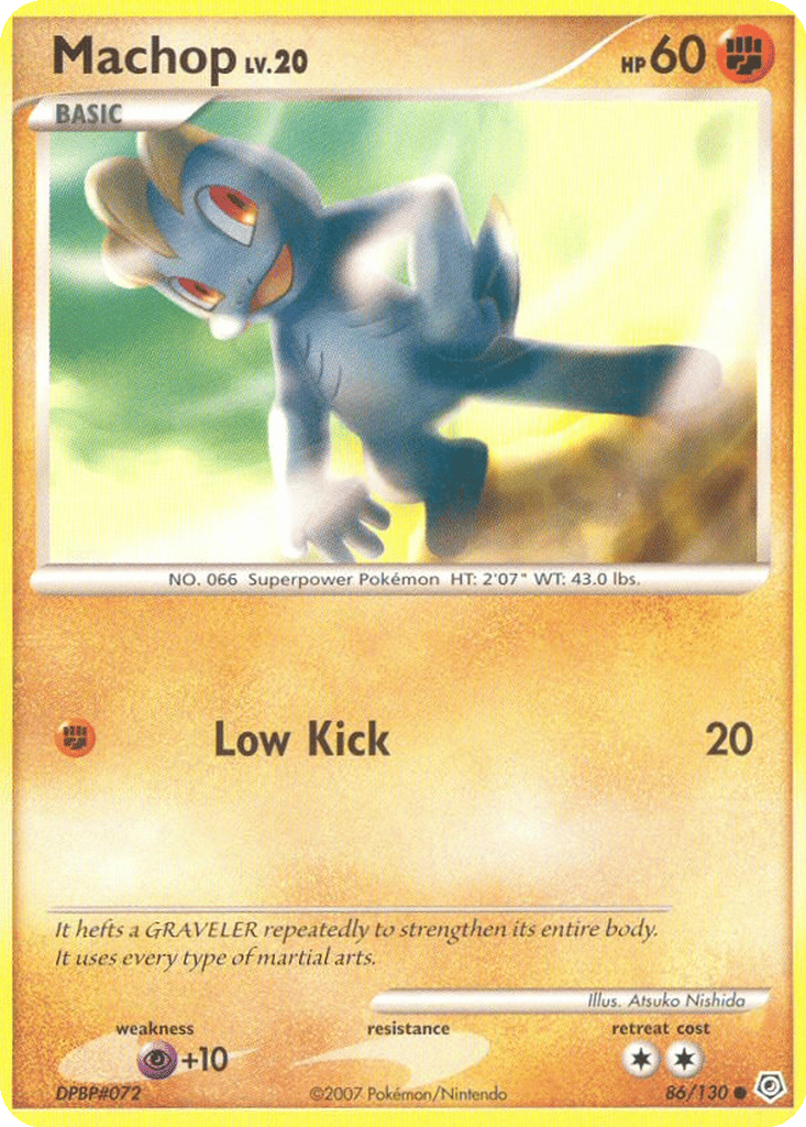 Machop card